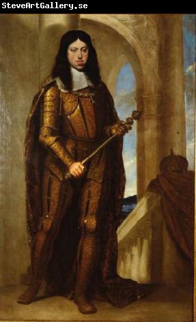 Guido Cagnacci Kaiser Leopold I. (1640-1705) im Kronungsharnisch